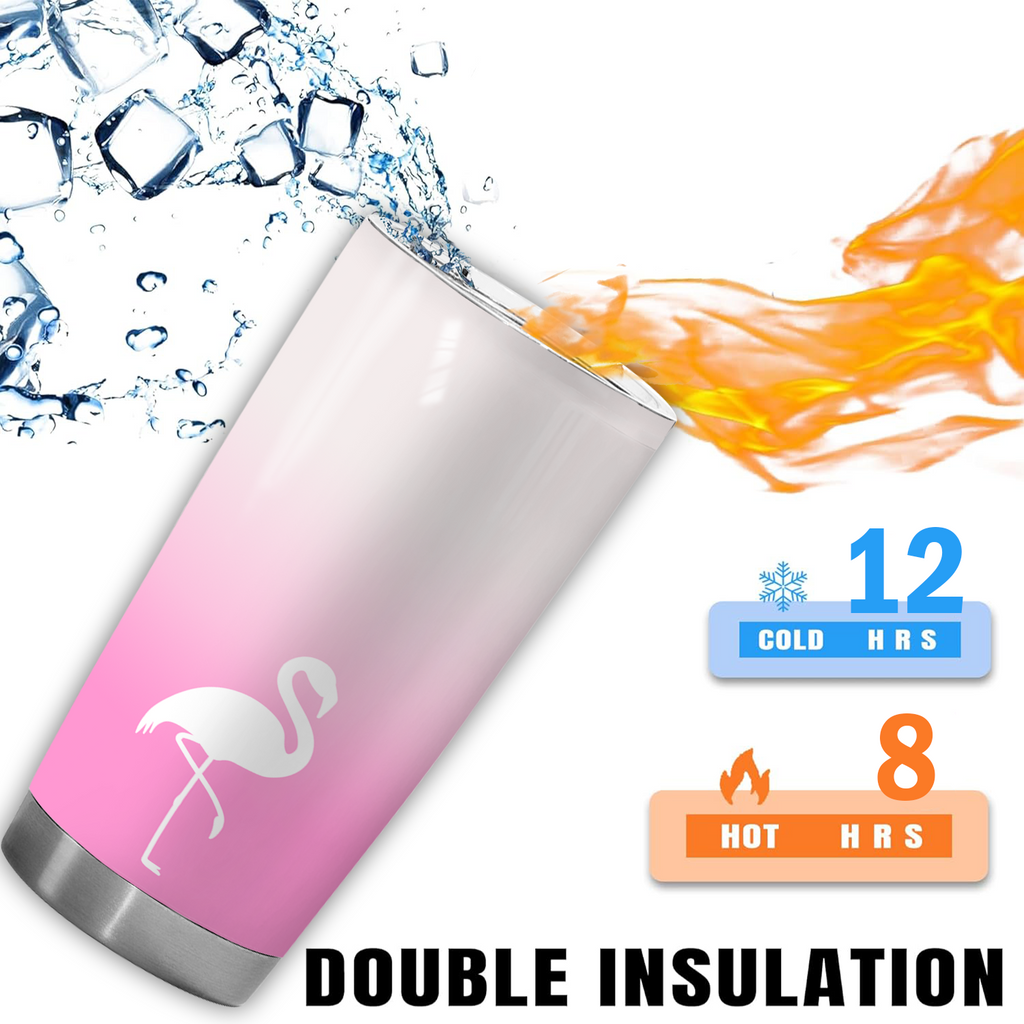 Flamingo 20 Oz Tumbler