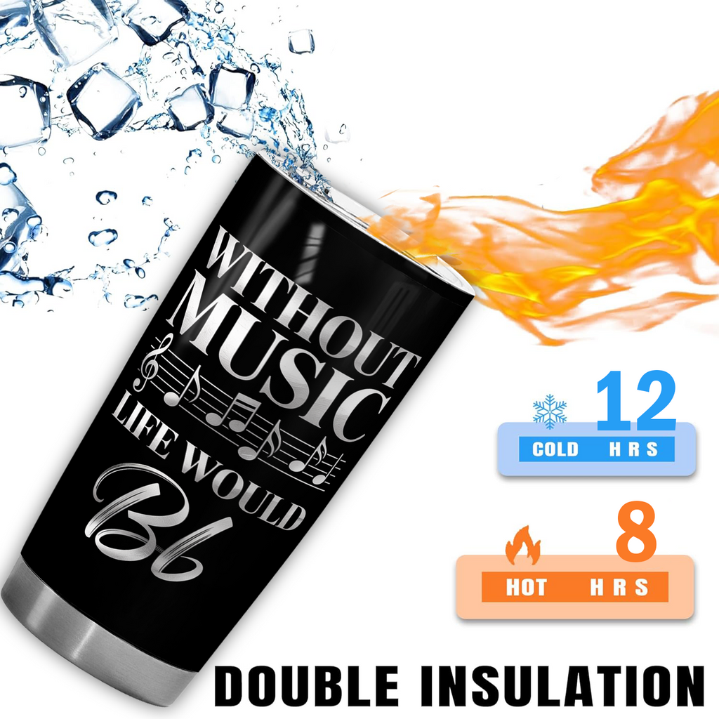 Music 20 Oz Tumbler