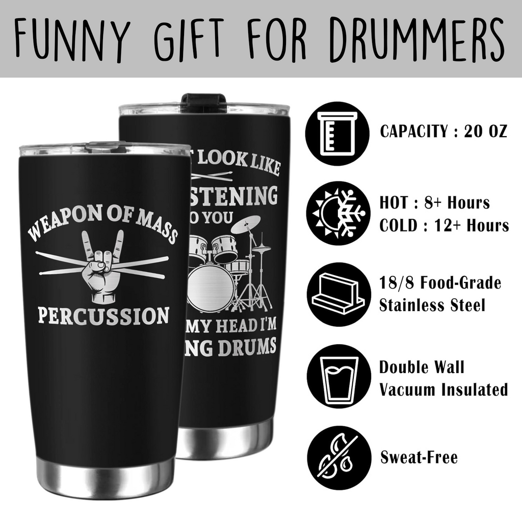 Drummer 20 Oz Tumbler